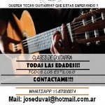 Clases de guitarra en Balvanera, Ciudad A. de Buenos Aires