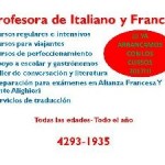 SEGUIMOS CON  FRANCÉS E ITALIANO!! en Pcia. Buenos Aires (GBA Sur)