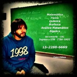 Clases Particulares de Matemática en Vicente Lopez, Pcia. Buenos Aires (GBA Norte)