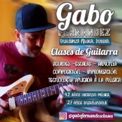 Clases de Guitarra por Gabo Fernández en Villa Urquiza, Ciudad A. de Buenos Aires