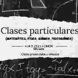 Clases particulares/ trabajos prácticos  en San Antonio de Areco, Pcia. Buenos Aires (Interior)