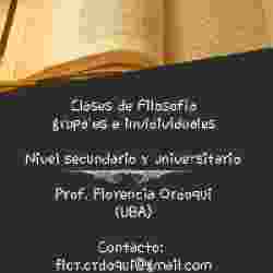 Prof. UBA. Filosofía, lógica, semiología.  en Lomas de Zamora, Pcia. Buenos Aires (GBA Sur)