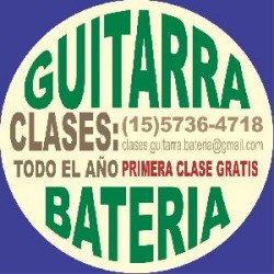 CLASES de GUITARRA en Olivos y online en Vicente Lopez, Pcia. Buenos Aires (GBA Norte)